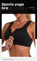 CZGUKE Yoga Fitness Bra Shock-absorbing Sports Bra Breathable and Quick Drying Training Running WOMEN'S Underwear