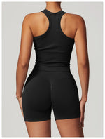 Women Tops Breathable Sports Bra Absorb Sweat Shockproof Padded Gym Clothes Running Fitness Seamless Yoga Sports Bra Underwear