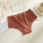 3Pcs/Set Women's Seamless Cotton Briefs Women Panties Solid Color Breathable Underwear Female Low Waist Soft Lingerie S-XXL