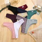3Pcs/set Women Cotton Brazilian Panties S-XL Waffle Style Underpants Ladies Cotton Underwear Comfortable Soft Female Lingerie