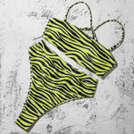 ZTVitality Sexy Bikinis Solid Push Up Bikini 2021 Hot Sale Padded Bra Straps High Waist Swimsuit Female Swimwear Women Biquini