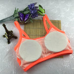 Fitness Yoga Sports Bra for Womens Gym Workout Running Padded Tank Top Athletic Vest Underwear Shockproof Push Up Sport Bra