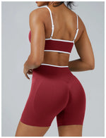 High Strength Sports Bra Seamless Yoga Top Women Fitness Gym Active Wear Back Cross Workout Push-up Fitness Running Underwear