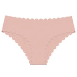 Women Hot Sexy Thongs High Waist Seamless Underwear Breathable Comfort Briefs Panties Female S-2XL Wave Edge