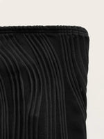 Sexy Off The Shoulder Tube Top Women Summer 2024 Solid Rib Knit Strapless Sleeveless Backless Crop Top Streetwear Y2K