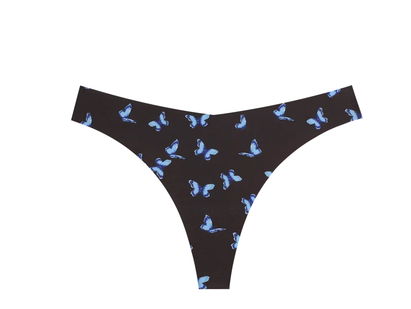 5Pcs Women G-string Seamless Sweet Fruit Thongs Low-waist Panties Ladies Soft Cute Thongs Female S-XL T-Back Panties Underwear