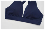 Sexy Gym Top Women Sports Bra Running Back Cross Push Up Yoga Bra Breathable Sports Underwear Women Fitness Workout Top Women