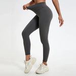 Hearuisavy Summer Ultra-Soft Fabrics High Waist Gym Quick-Dry Yoga Pants Running Workout Pants Push Up Sports Leggings Women
