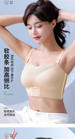 Sexy Push Up Bra Front Closure Strapless Underwear for Women Plus Size Invisible Brassiere Wireless Breathable Female Lingerie