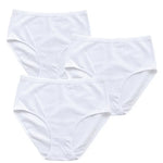 3Pcs/Set Women High Waist Panties Cotton Briefs Tummy Control Underwear Sexy Lingerie Breathable Full-Coverage Underpants S-XXL