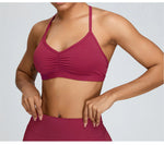 Summer Sexy Scrunch Sports Bra Gym Top Women Running Back Cross Top Sportswear Workout Underwear Fitness Workout Yoga Clothing