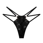 1pcs 2026 New Style Sexy Lace Women G-string Low Rise Elegant Female Underwear Comfortable Solid Lady Thongs Erotic Sexy Panties