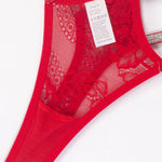 1pcs Low Rise Sexy Lace Women G-string Silver Satin Erotic Sexy Lingerie Breathable Comfort Elegant Female Underwear Lady Thongs