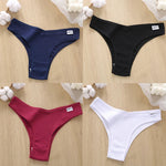 4Pcs/Set Cotton Panties Low Rise Briefs Women Underwear Bikini Ladies Sexy Underpants Female Intimates Girls Lingerie 2022 Hot