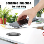 3 in 1 Wireless Charger Built in Type-C USB Ports Desktop Embedded Charging Station for iPhone 17 Xiaomi Airpods Mobile Phone