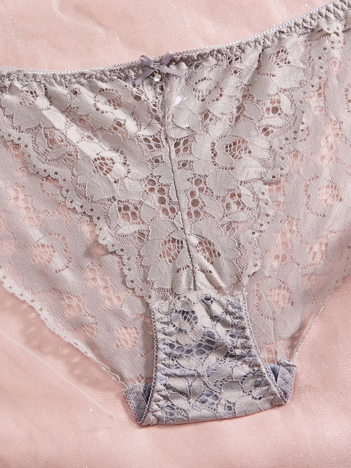 Single of Women's Underwear Set Sexy Lace Patchwork with Push Up Bra Romantic Sheer Women's Panties