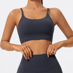 Hearuisavy Summer Ultra-Soft Fabrics Sports Bra Gym Top Women Push Up Workout Quick-Dry Yoga Top Sportswear Fitness Underwear