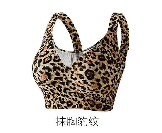 Women's Strapless Wire-free Mesh Bra Jelly-like Full Cup Bra with Side Support Comfortable and Beautiful Back Plus Up Bra