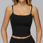Running Underwear Sports Bra Women High Support Open Back Yoga Breathable Slim Fit Fitness Pilates Tank Top With Removable Pads