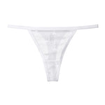 Lace Women Panties G String Sexy Thong Seamless Underwear T Back Transparent Low Waist Girls Briefs Underpants Plus Size S-XL