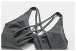 Push Up Gym Top Women Pleated Design Sports Bra Women Sexy Yoga Bra Running Yoga Clothes Women Fitness Workout Brassiere Women