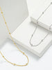 925 Sterling Silver Beaded Necklace test