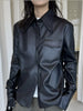 Faux Leather Zip Up Jacket test