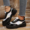 Round Toe Platform Sneakers test