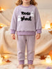 Children's Halloween Striped Ghost Top and Pants Set test