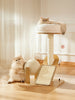 Modern Plush Cat Tree with Scratching Post test