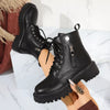 Round Toe Block Heels Boots test