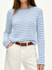 Striped Boat Neck Knit Sweater test