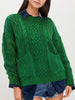 Cable-Knit Sweater with Front Pockets test
