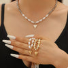 Pearl & Heart Pendant Necklace test