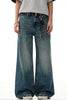 Men's Wide Leg Vintage Wash Jeans test