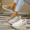 Round Toe Lace Up Sneakers test