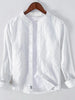 Men's Plus Size Button Up Long Sleeve Shirt test