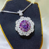 10 Carat Moissanite 925 Sterling Silver Necklace test