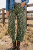 Paisley Print Harem Denim Pants test