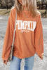 Letter Graphic Long Sleeve Sweatshirt test