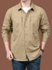 Men's Plus Size Casual Long-Sleeve Shirt test
