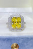 2 Carat Moissanite 925 Sterling Silver Ring test
