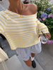 Striped Boat Neck T-Shirt test