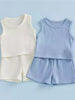 Children's Solid Color Tank and Shorts Set test