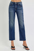 RISEN High Rise Slim Barrel Jeans
