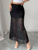 Lace Mermaid Maxi Skirt test
