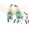 Champagne Bottle Drop Earrings test