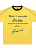 Men's Letter Round Neck Short Sleeve T-Shirt test
