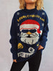 Santa Round Neck Long Sleeve Sweater test