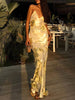 Backless V-Neck Maxi Dress test